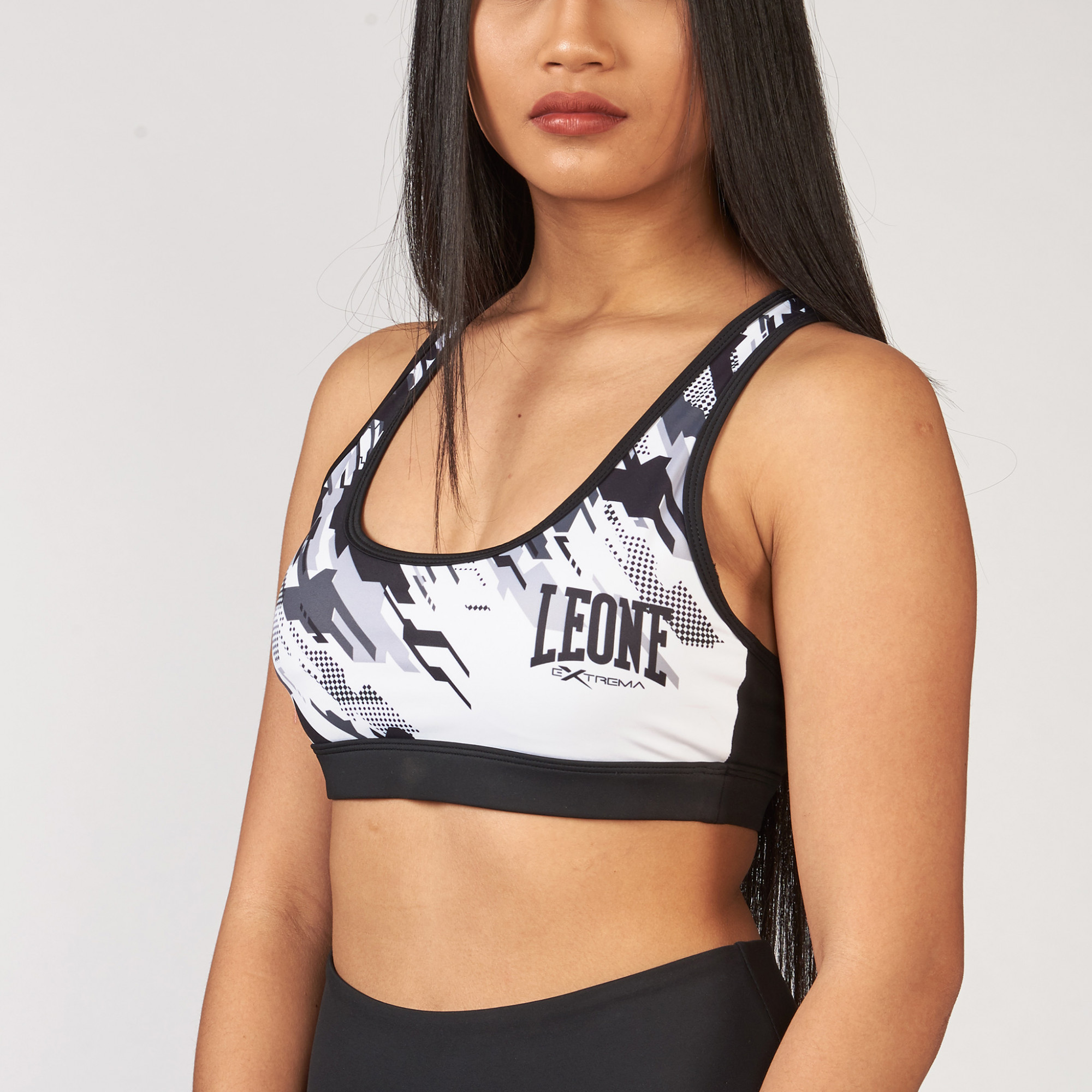 Leone Camo  SportBH Vit/svart