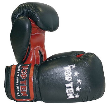 Topten Thaiboxingglove 10 oz, Black