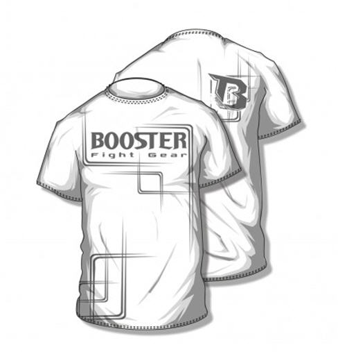 Booster Pro Range, Walk Out T-Shirt  Vit