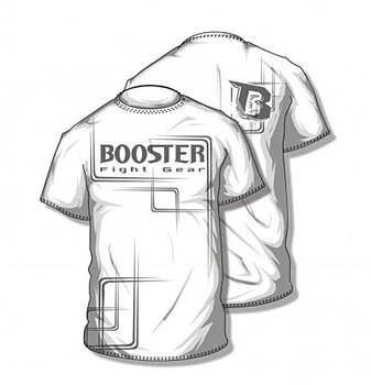 Booster Pro Range, Walk Out T-Shirt White