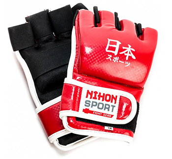 Nihon Sport Jujutsu handskar, Röd
