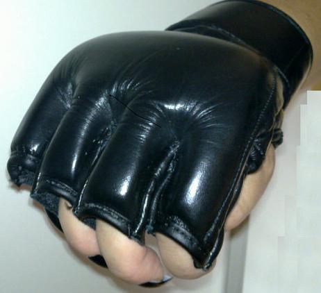 Danger Grappling handske  Läder, M-XL - 2