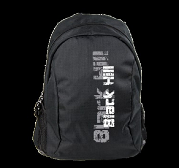 Black Hill Livorno Back Pack, Black  (19 liter) with print