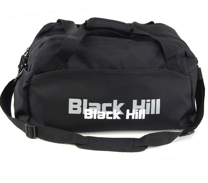 Black Hill Savona Gym Bag Black (38 liter) with print