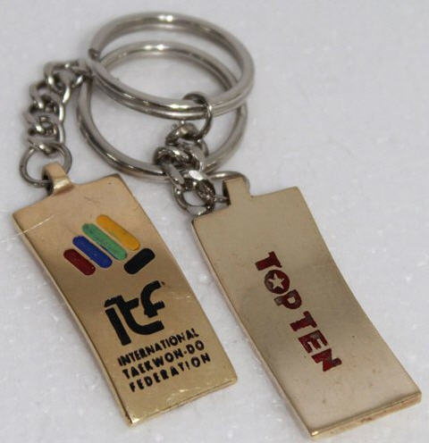 Key Chain ITF Taekwon-Do, color