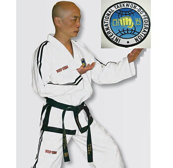 TOPTEN Diamond Grand Master ITF Dobok, 7 DAN