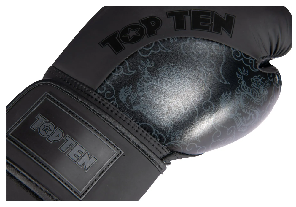 Topten Boxningshandske Dragon Svart 10-16 oz - 4