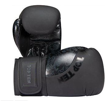 Topten Boxningshandske Dragon Svart 10-16 oz