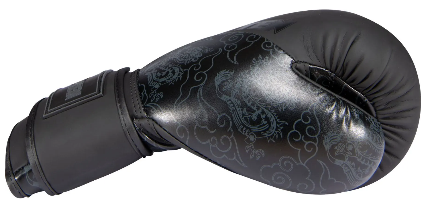 Topten Boxningshandske Dragon Svart 10-16 oz - 3