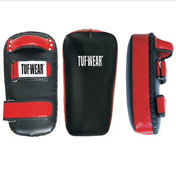 Tuf-Wear Thaimits Leather, Black/Red (Single)