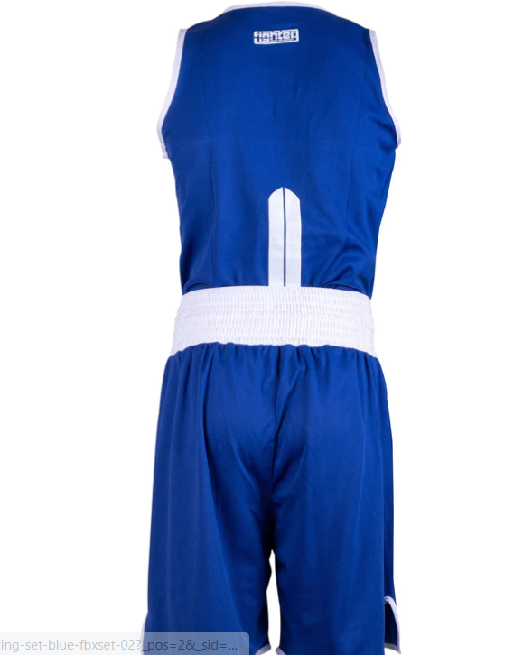 Fighters INC Boxset, shorts and top Blue - 2