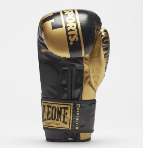 Leone Boxhandske Nexplosion Svart/Guld 10-16 oz - 4
