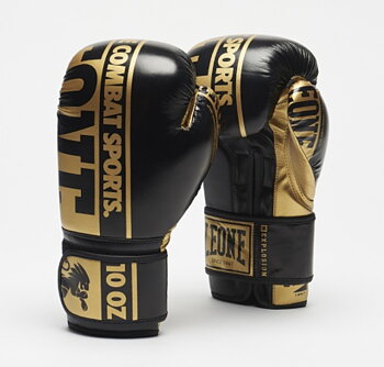 Leone Boxhandske Nexplosion Svart/Guld 10-16 oz