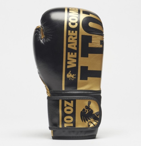 Leone Boxhandske Nexplosion Svart/Guld 10-16 oz - 2