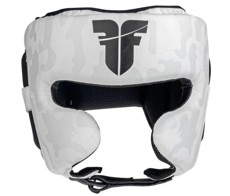 Fighters Inc Huvudskydd Sparring Pro Vit Camo