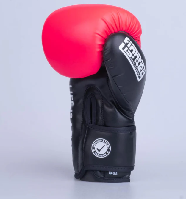 Fighters Inc Boxing glove PRO EDITION Pink/Black 8-18 oz - 4