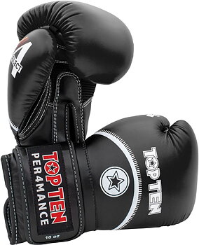 Topten Boxingglove 4Select Prime , Black 10-16 oz