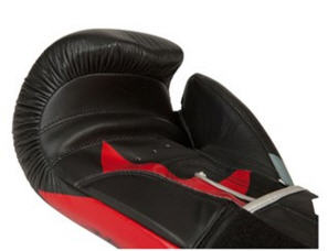 Topten Boxingglove Vikings, Black/Red 10-14 oz - 3