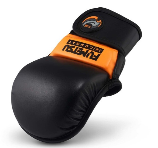 Fumetsu Ghost MMA sparring glove Black/Yellow - 2