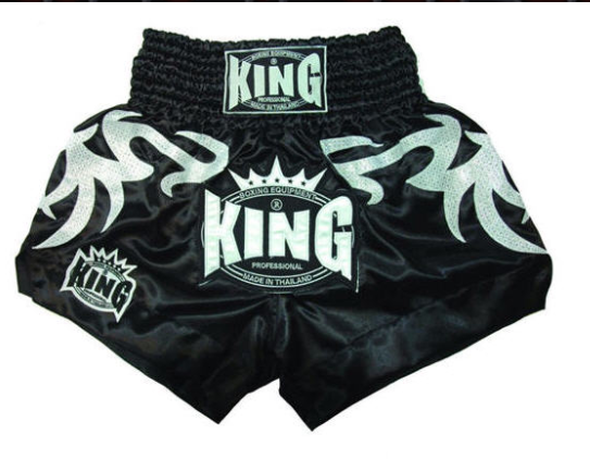 King Thaishorts Big Tribal, Svart