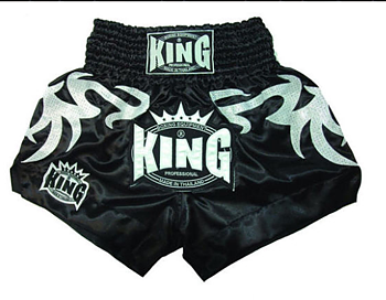 King Thaishorts Big Tribal, Black