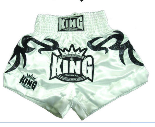 King Thaishorts Big Tribal, White
