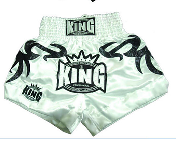 King Thaishorts Big Tribal, White