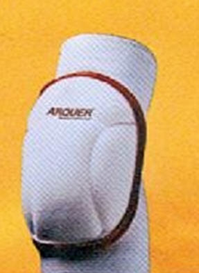 Arquer Armbågsskydd Vit/Röd, Senior