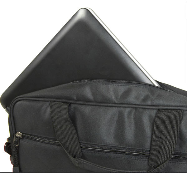Black Hill Bolton Computerbag Black  (8,5 liter) med tryck - 3