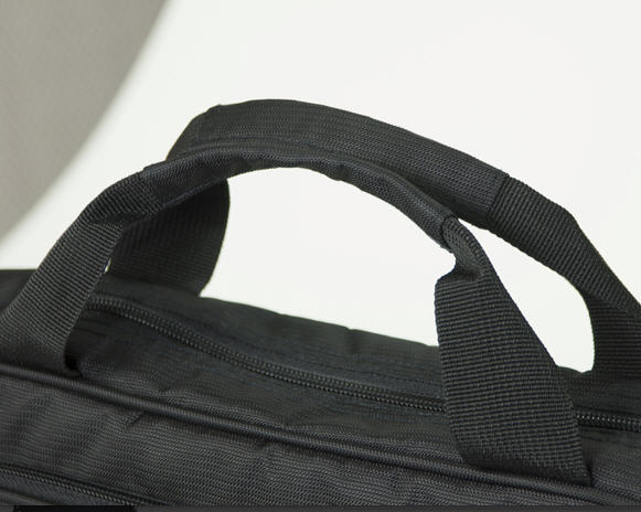 Black Hill Preston Computerbag Black  (9 liter) med tryck - 3