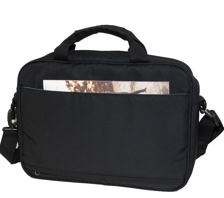 Black Hill Preston Computerbag Black  (9 liter) med tryck - 5