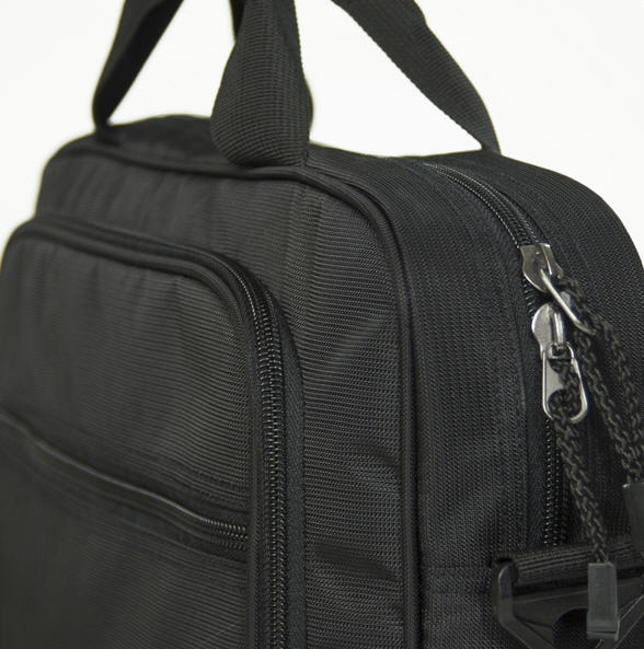 Black Hill Preston Computerbag Black  (9 liter) med tryck - 4