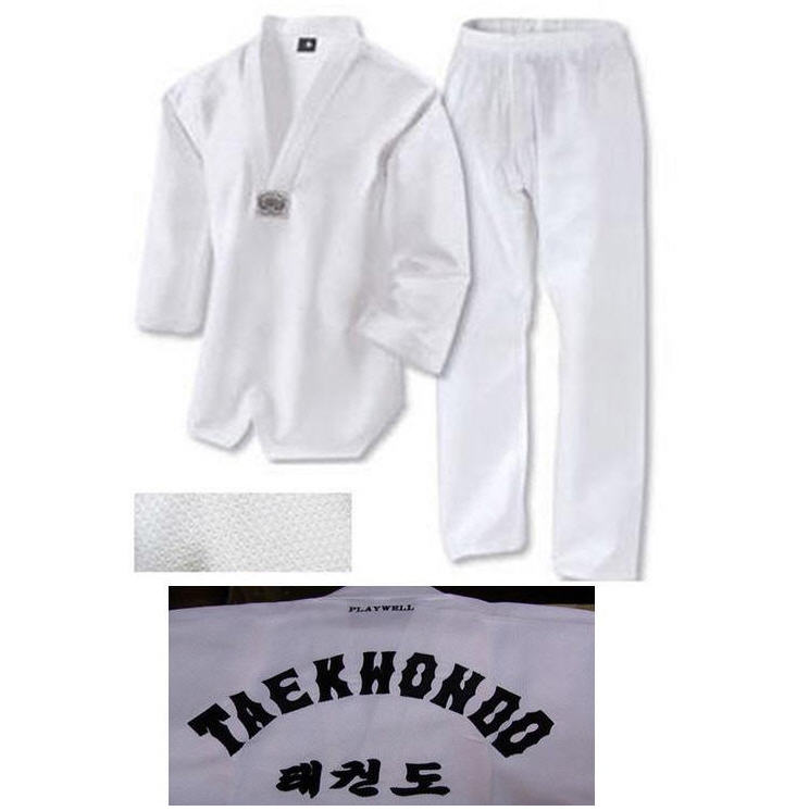 Korean Ultimate WTF Dobok Vitkrage, Ryggbrodyr