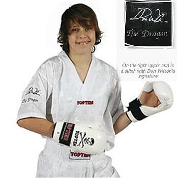 Topten T-Shirt Dragon, White Small