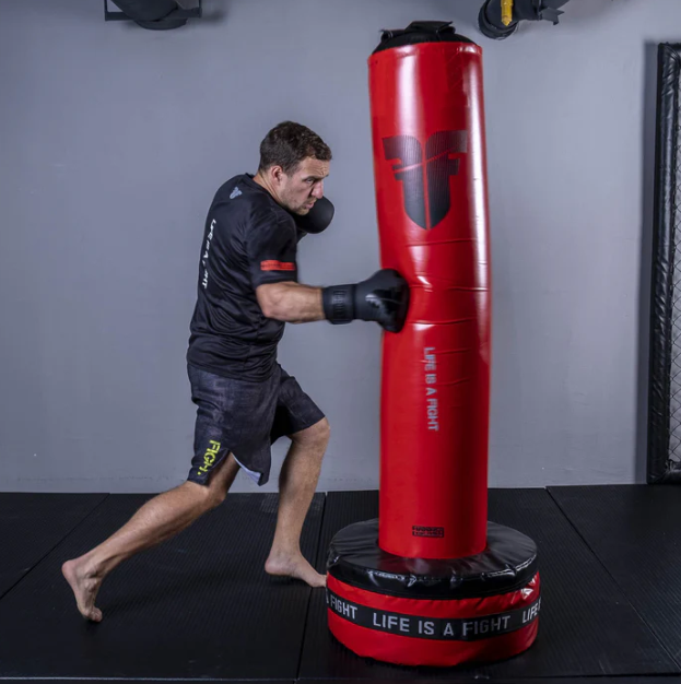 Fighters INC Free standing boxing bag Fighter 3in1 - red/black - 3