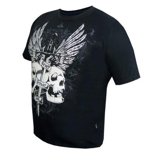 Tuf-Wear Never Surrender T-shirt Svart, X-Large