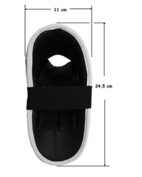 Topten Fotskydd Kids Generation, Svart One size (33-35) - 2
