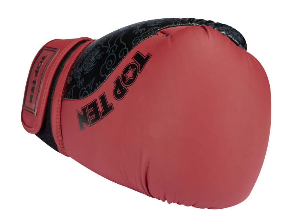 Topten Boxingglove Dragon Red/Black 10-16 oz - 2