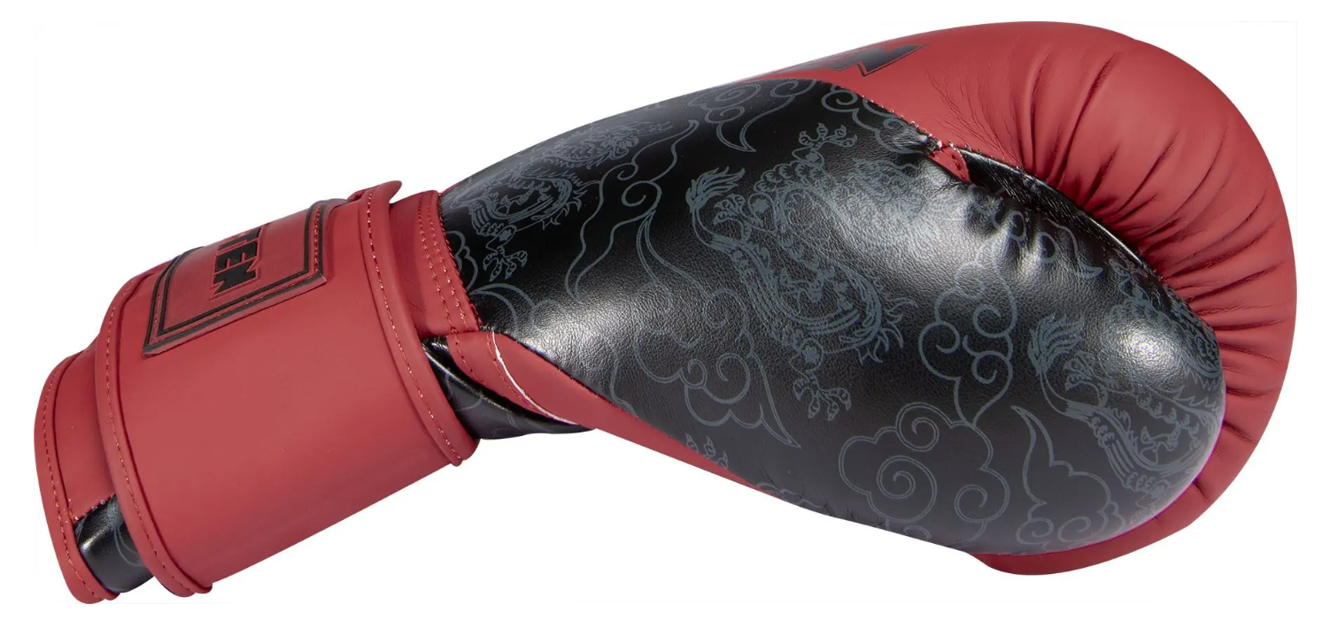 Topten Boxingglove Dragon Red/Black 10-16 oz - 3