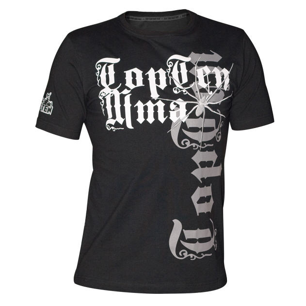 Topten T-shirt Spider Black