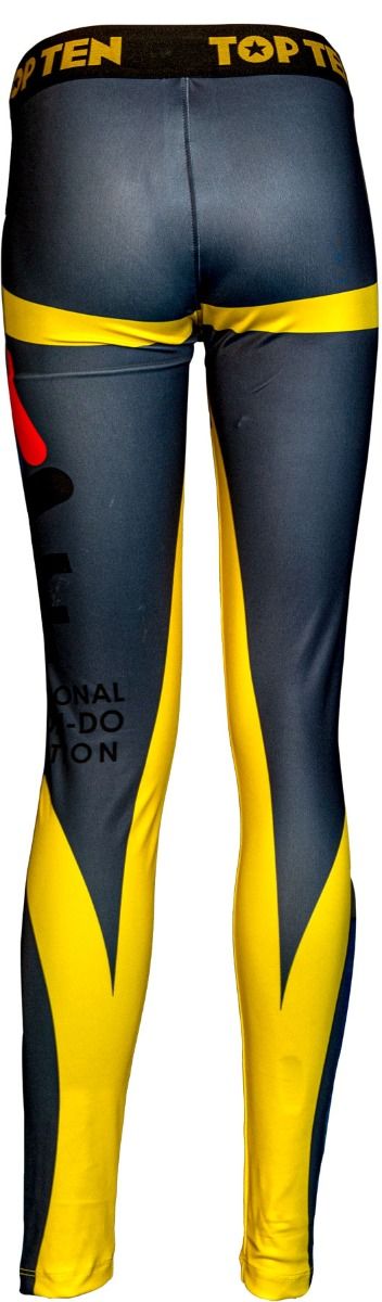 Topten Compression Tights ITF Yellow - 5