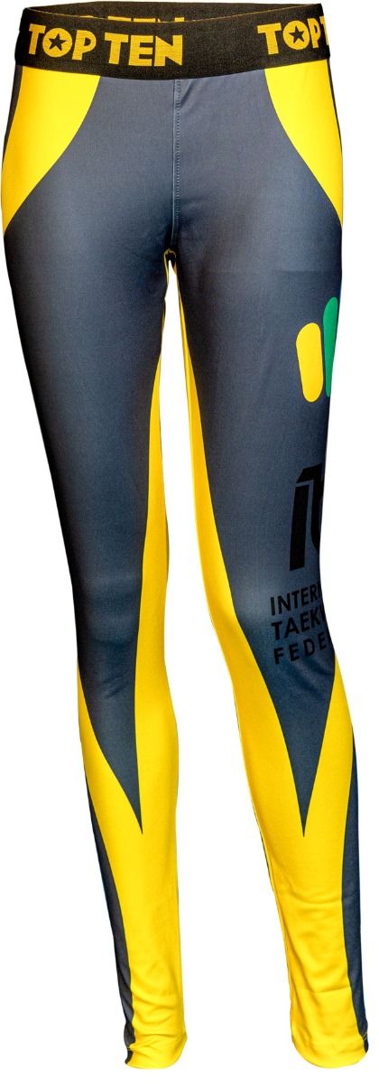 Topten Compression Tights ITF Yellow - 4