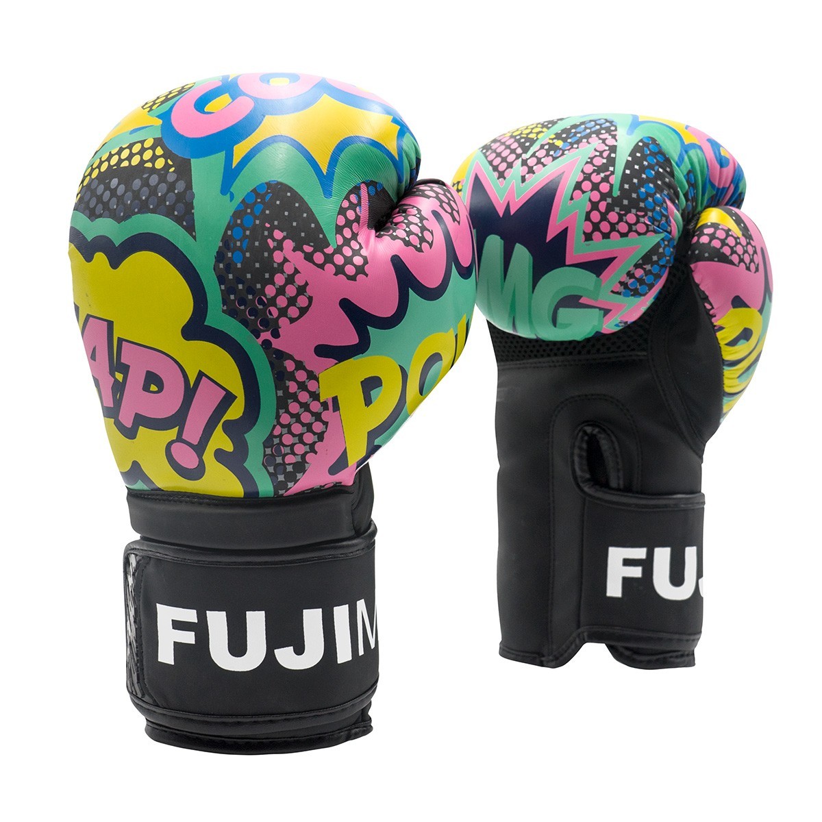 FUJIMAE Boxglove KIDS RADIKAL black/pink 6-8 oz - 2