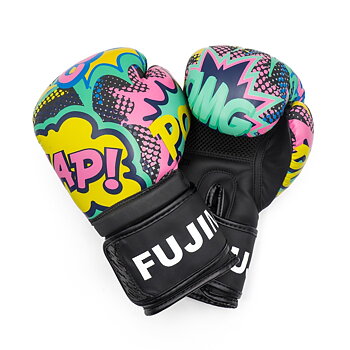 FUJIMAE Boxglove KIDS RADIKAL black/pink 6-8 oz