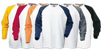 Printer Billiards Långärmad t-shirt,  Vit/Röd Large