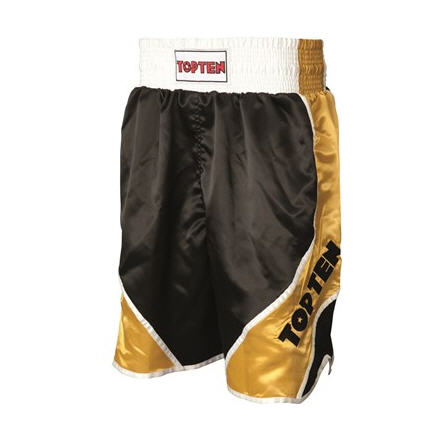 Topten shorts Shiny, Black/Gold