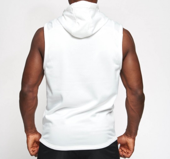 Leone Extrema 110 Sleeveless Hood White - 2