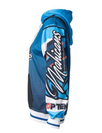 Topten Mohican Hood, Blue - 4