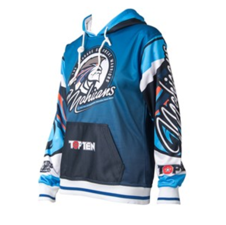 Topten Mohican Hood, Blue - 3