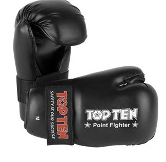 Topten Open Hand Pointfight, Black XS-XL